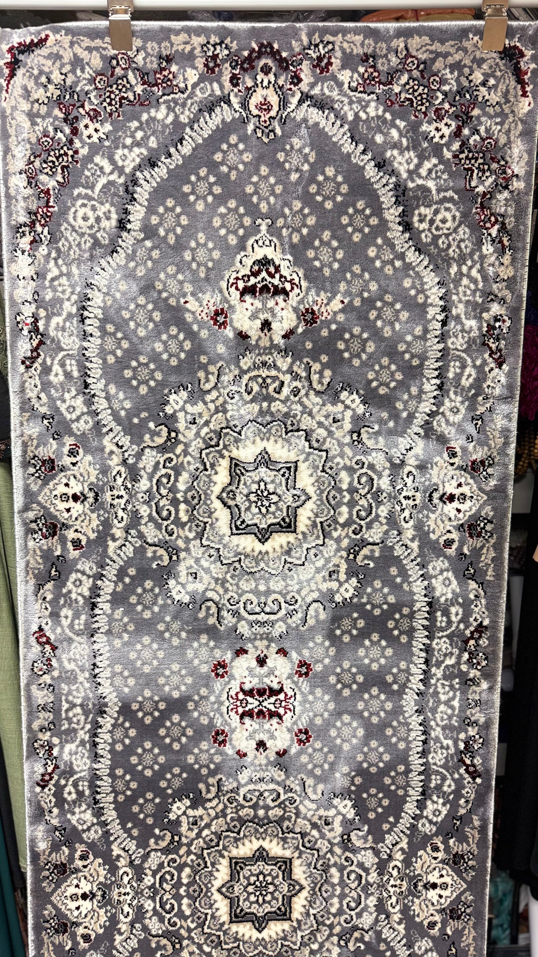 Grey Istanbul Turkish Wool Rug - Multiple Sizes