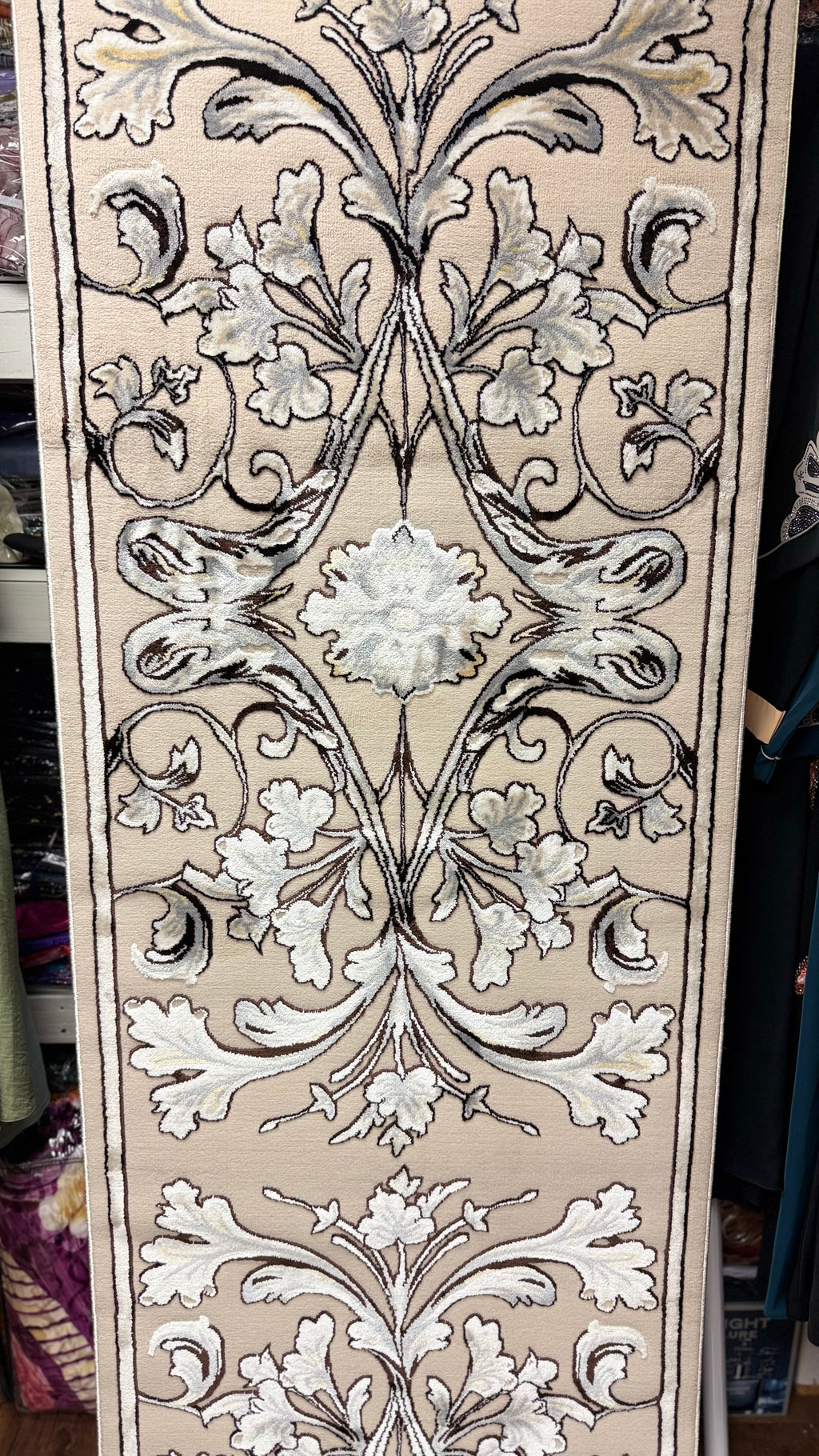Beige Istanbul Turkish Wool Rug - Multiple Sizes